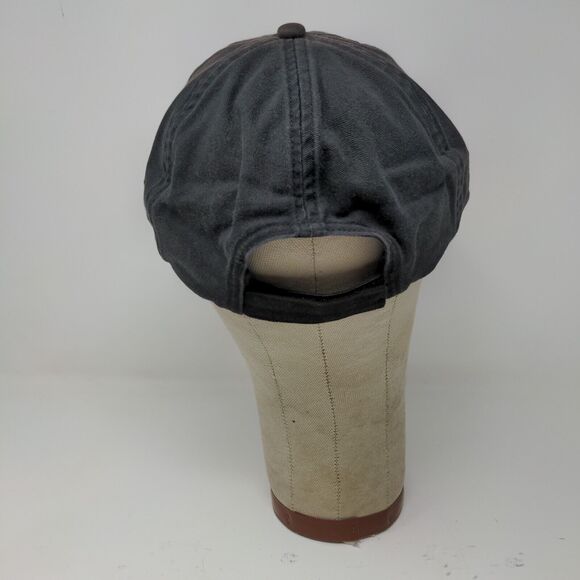 RCA Embroidered Strapback Hat Cap Black Red Accents 100% Cotton - Picture 7 of 11